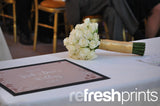 Wedding Border Pink Regular Bar Runner - Bar - Mats.co.uk