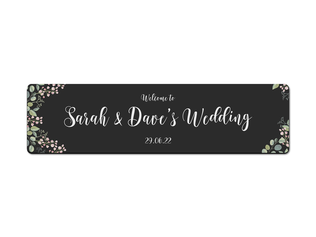 Wedding Border Premium Bar Runner - Bar - Mats.co.uk