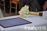 Wedding Border Purple Regular Bar Runner - Bar - Mats.co.uk