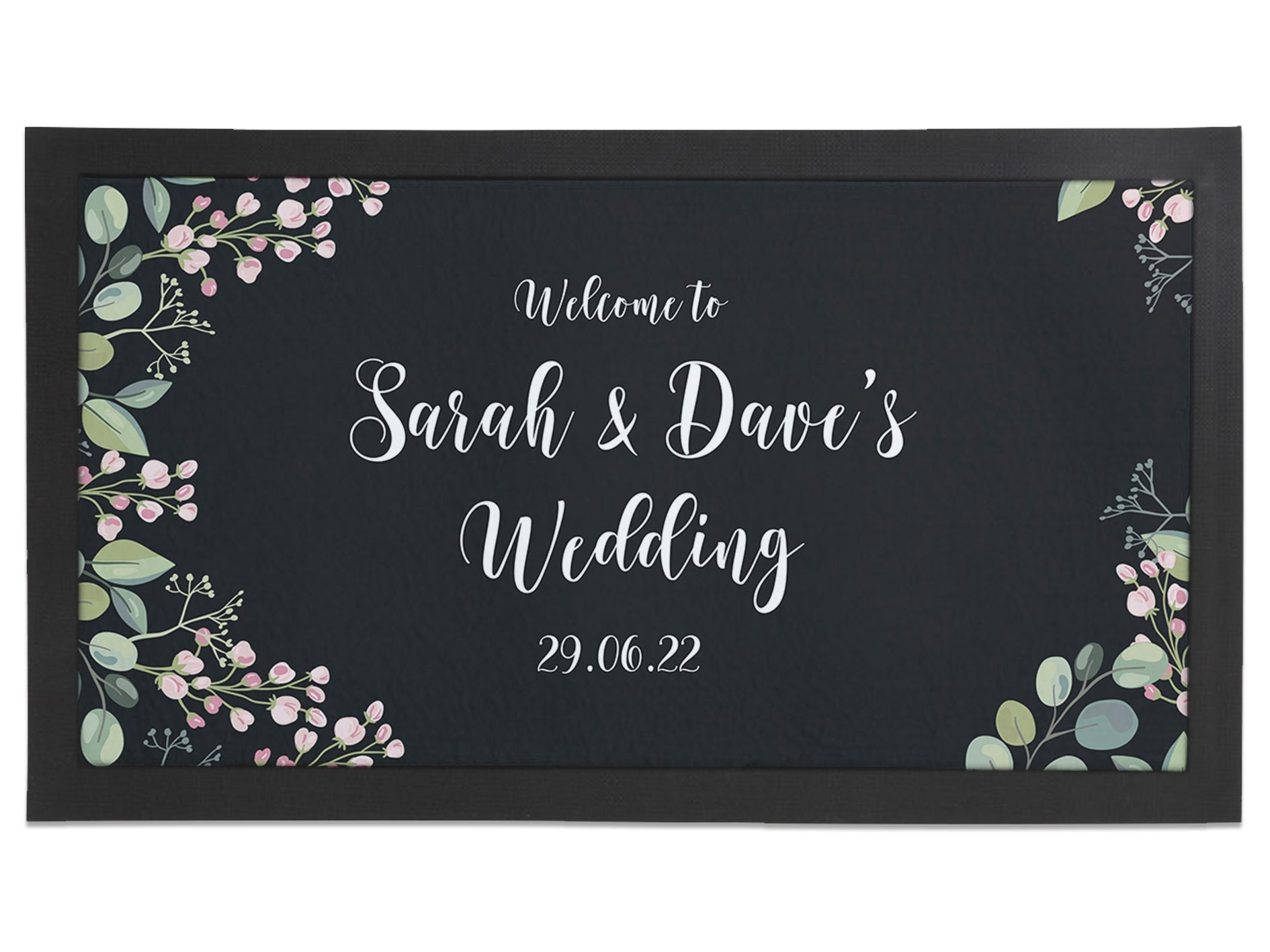 Wedding Border Regular Bar Runner - Bar - Mats.co.uk