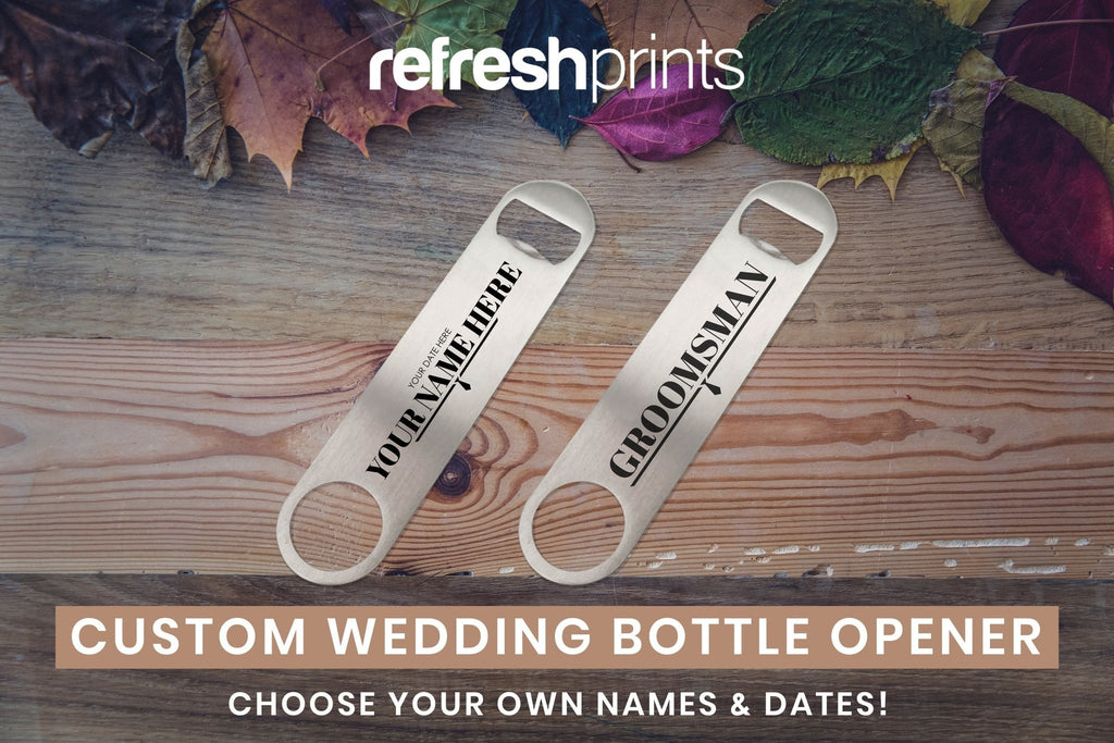 Wedding Bottle Opener - Bar - Mats.co.uk