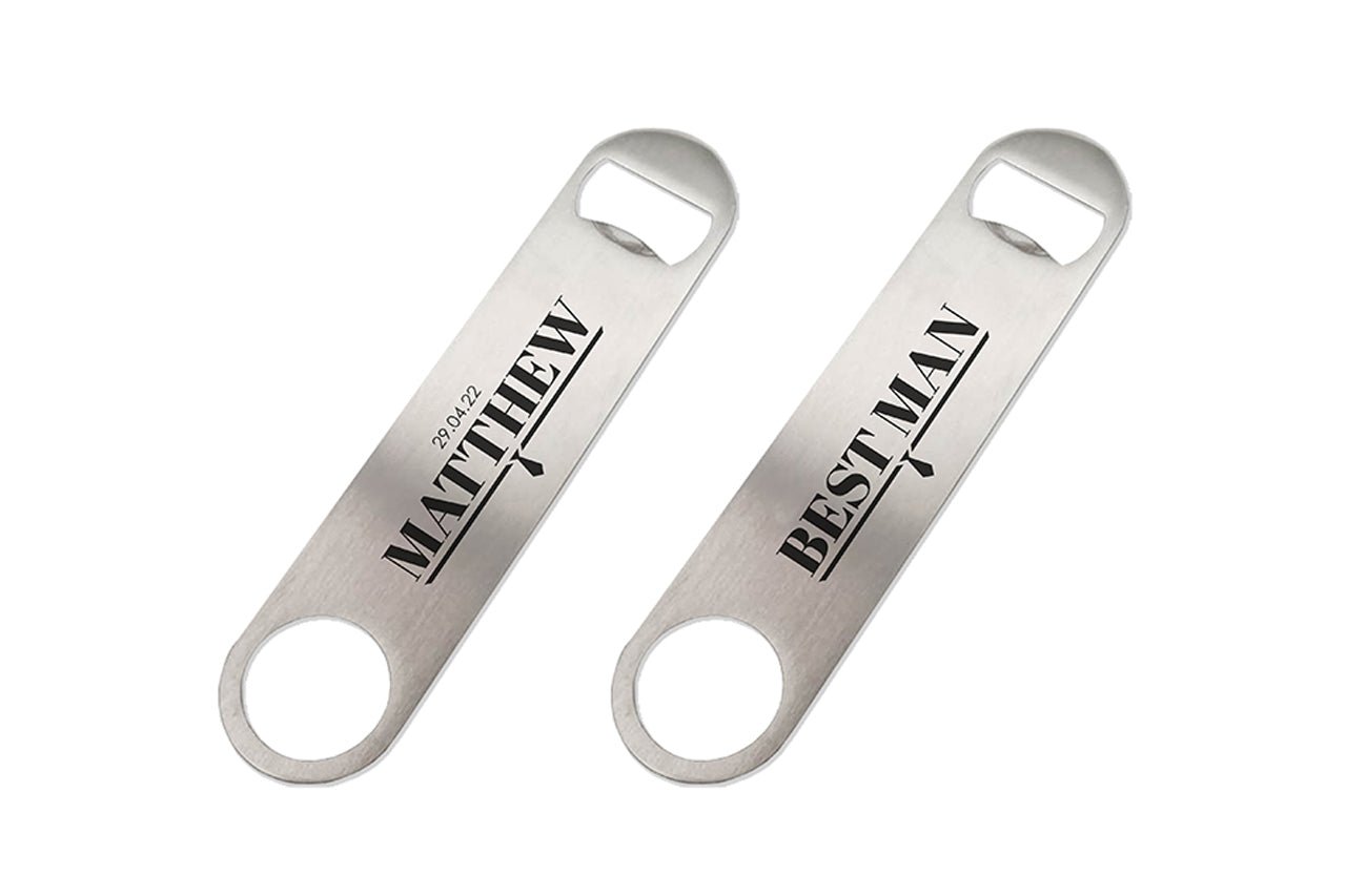 Wedding Bottle Opener - Bar - Mats.co.uk