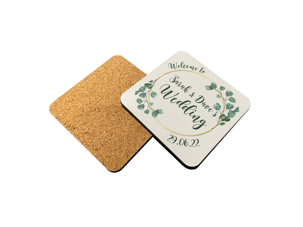 Wedding Coaster - Bar - Mats.co.uk