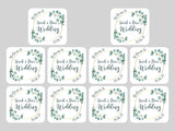 Wedding Coaster - Bar - Mats.co.uk