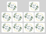 Wedding Coaster Hexagon - Bar - Mats.co.uk