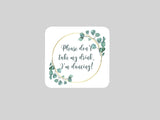 Wedding Coaster I'm Dancing! - Bar - Mats.co.uk