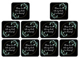 Wedding Coaster I'm Dancing! (Black) - Bar - Mats.co.uk