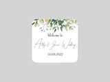 Wedding Green Leaves Coaster - Bar - Mats.co.uk