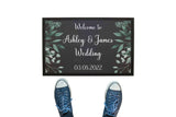 Wedding Leaves Floor Mat - Bar - Mats.co.uk