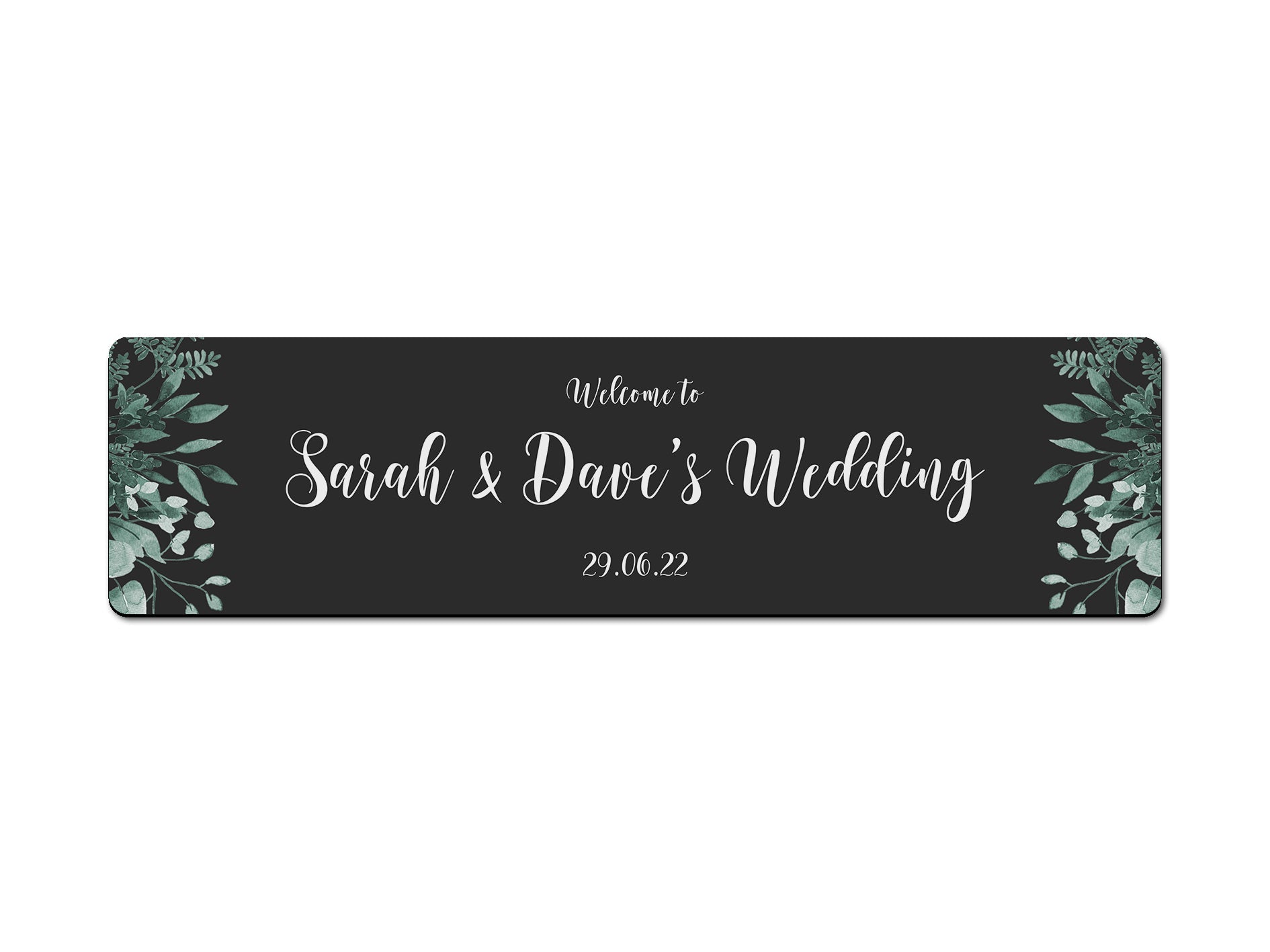 Wedding Leaves Premium Bar Runner - Bar - Mats.co.uk