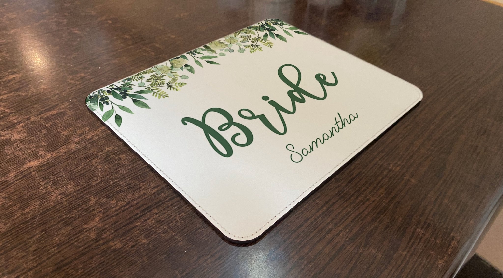 Wedding Role Leather Placemats - Bar - Mats.co.uk
