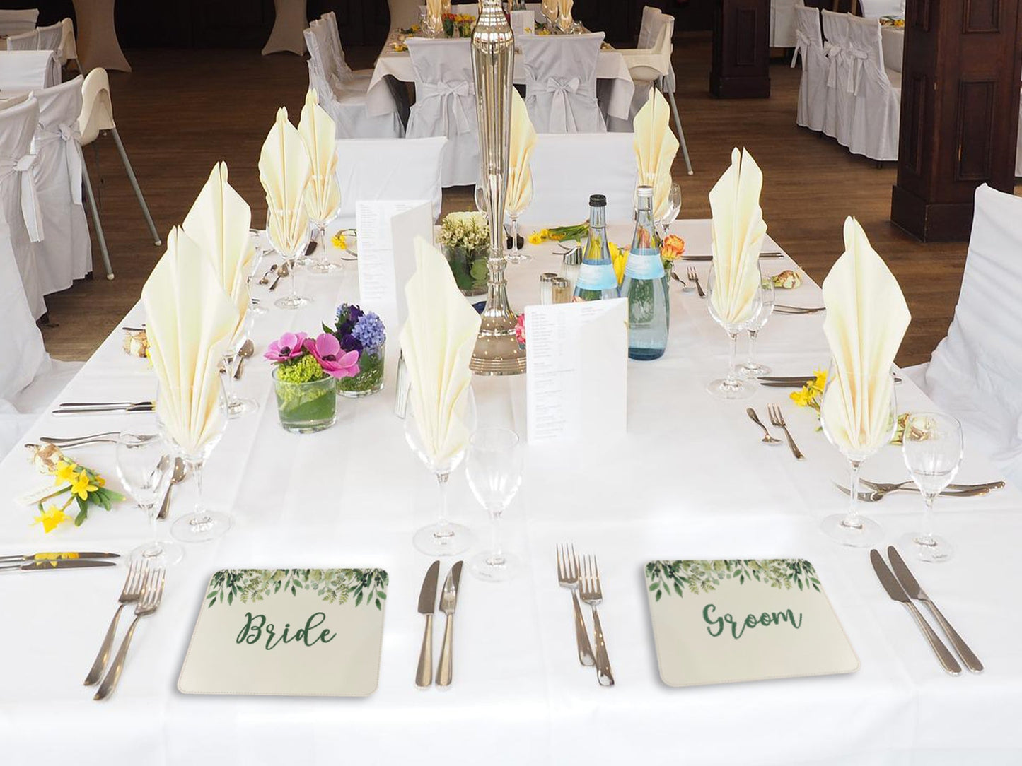 Wedding Role Leather Placemats - Bar - Mats.co.uk