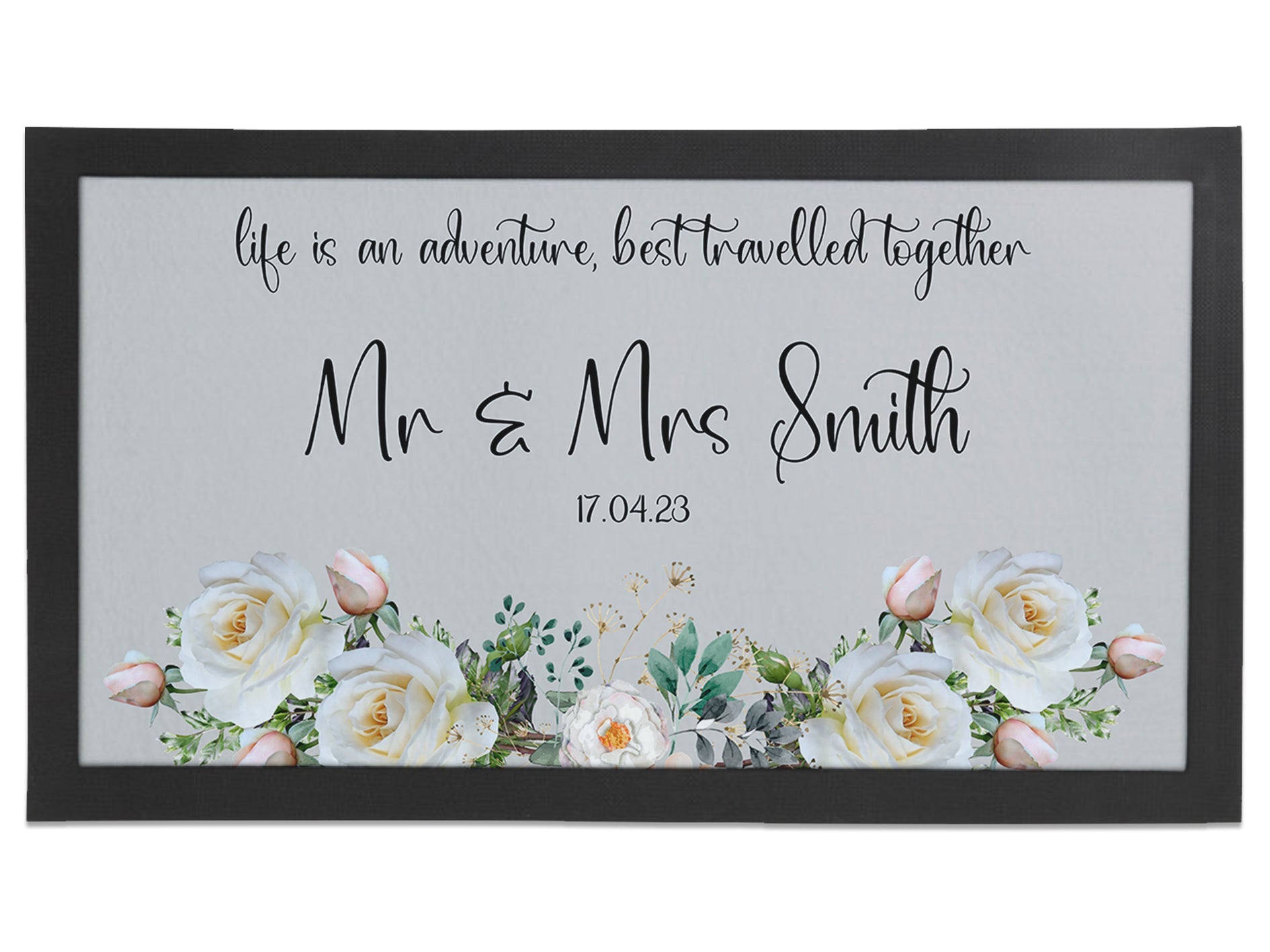 Wedding Roses Regular Bar Runner - Bar - Mats.co.uk