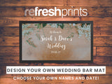 Wedding Wood Regular Bar Runner - Bar - Mats.co.uk