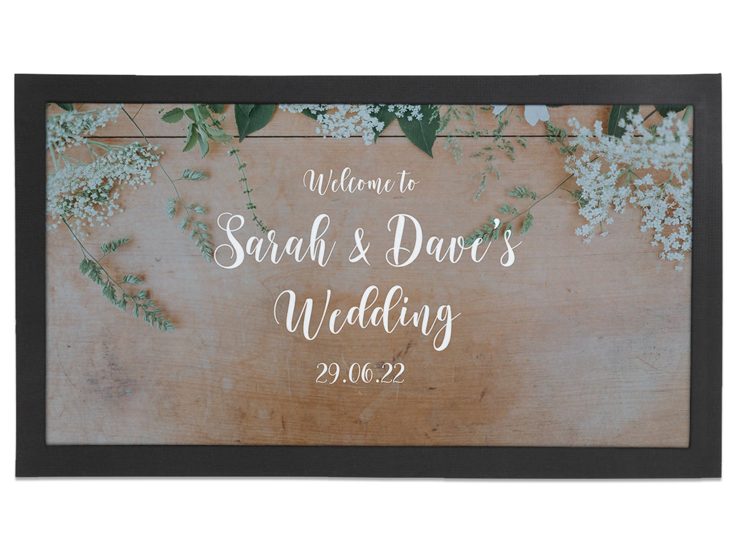 Wedding Wood Regular Bar Runner - Bar - Mats.co.uk
