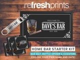 Whiskey and Cigar Home Bar Gift Set - Bar - Mats.co.uk