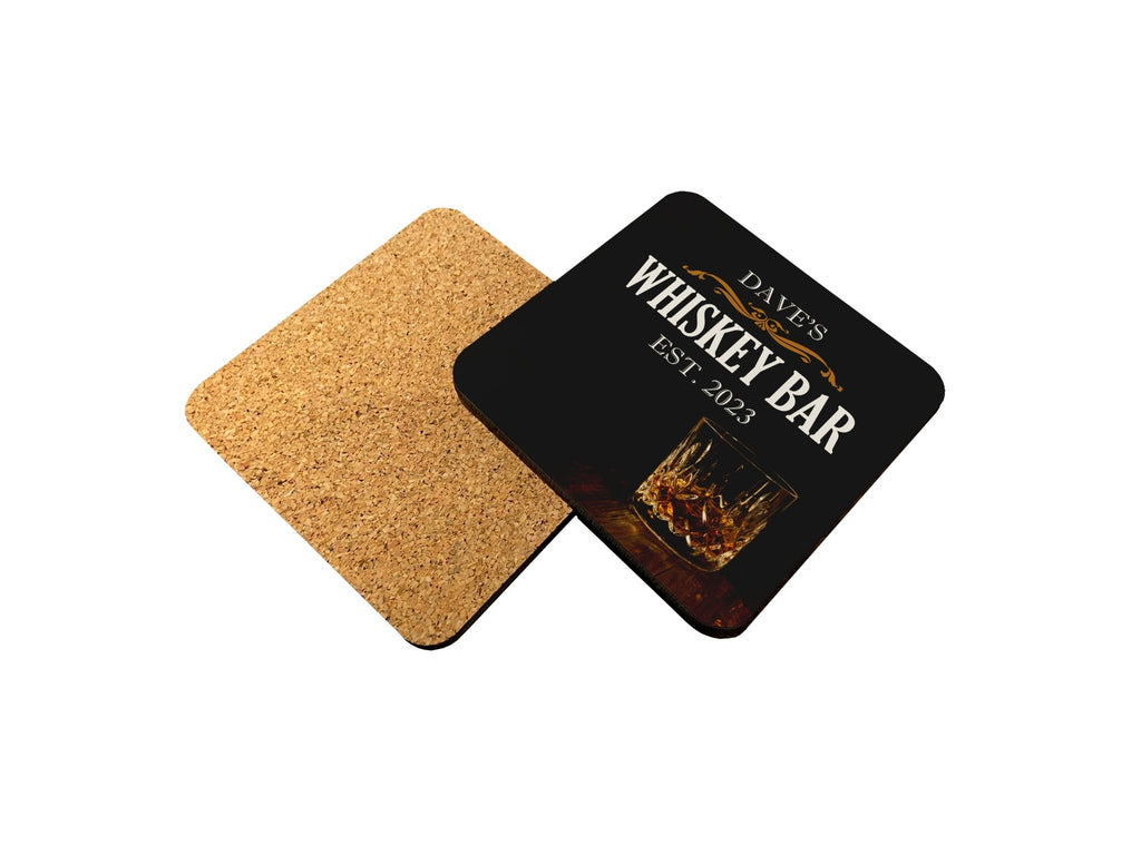 Whiskey Glass Coaster - Bar - Mats.co.uk