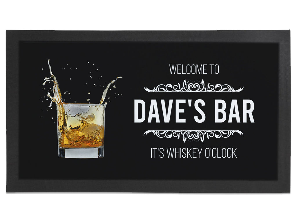 Whiskey O'Clock Regular Bar Runner - Bar - Mats.co.uk