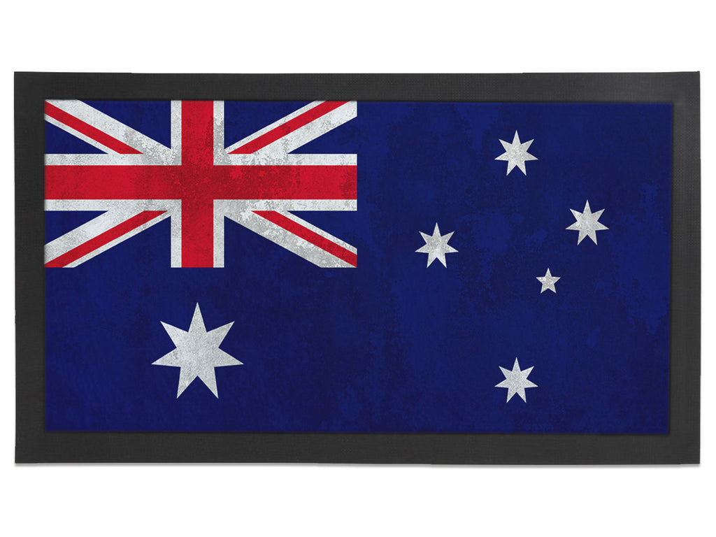Australia Flag Regular Bar Runner () created by Bar-Mats.co.uk
