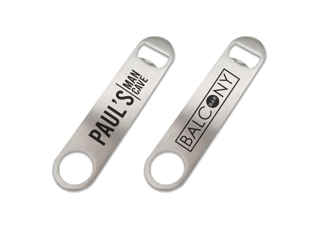 Stainless Steel Bottle Opener () created by Bar-Mats.co.uk
