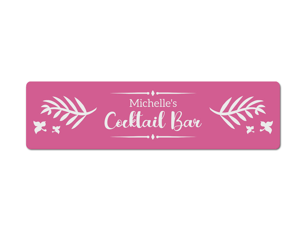 Cocktail Bar Premium Bar Runner (Bar Runner) created by Bar-Mats.co.uk