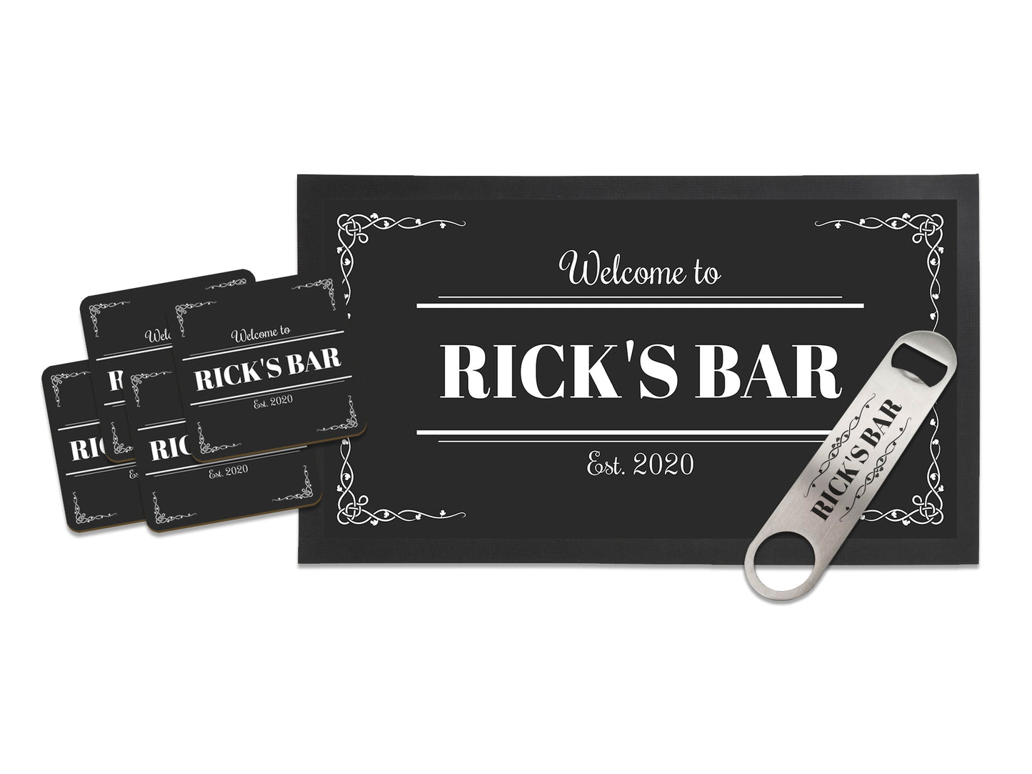Custom Home Bar Package (Medium) () created by Bar-Mats.co.uk
