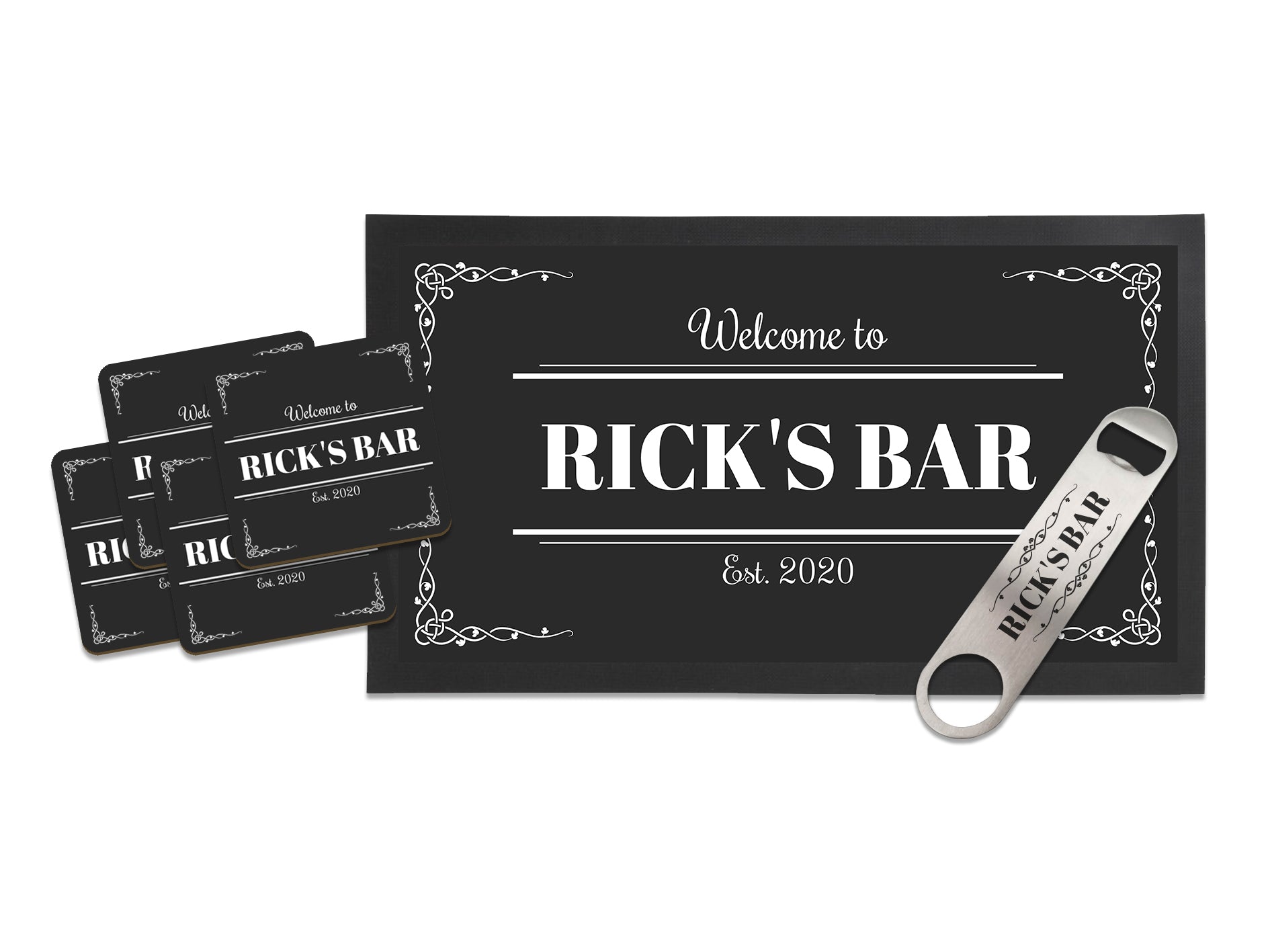 Custom Home Bar Package (Medium) () created by Bar-Mats.co.uk