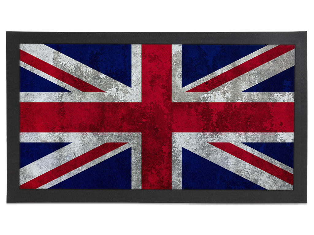 Union Jack (UK) Regular Bar Runner () created by Bar-Mats.co.uk